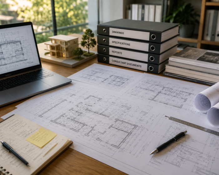 Documentation for planning, assessment and construction 