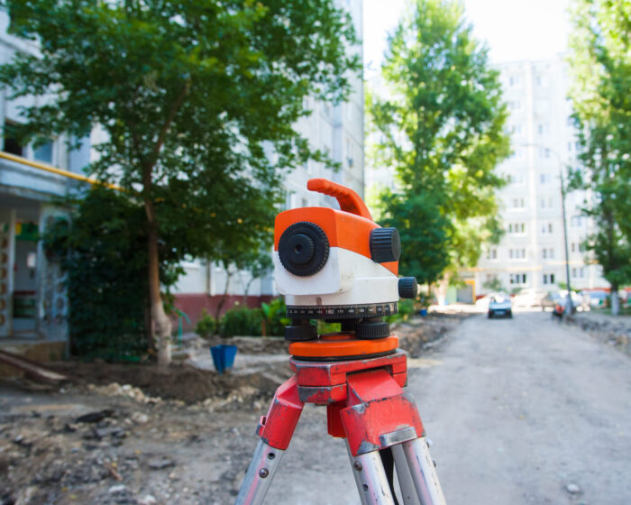 Land surveying and existing-condition information 