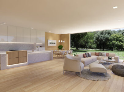 modern open plan home interior with garden view 2026 03 09 08 42 42 utc